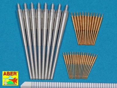 Set of barrels for German Battleship: Bismarck,Tirpitz - 2