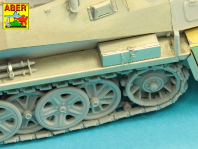 Armoured Personnel Carrier Sd.Kfz. 250 ''Alte'', Sd.Kfz. 252 and Sd.Kfz. 253 - vol.2 - additional set - fenders - 9