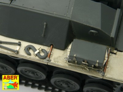 German anti-tank self proppeled gun Sturmgeschütz III, Ausf.B (Sd.Kfz. 142) - vol. 2 - additional set - fenders - 8