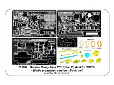 Tiger I, Ausf.E – pośrednia wersja – (zestaw podstawowy)  - 9