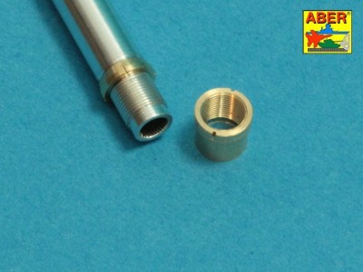 90 mm M3 lufa z osłoną gwintu do niszczyciela czołgów M36B1 - 5