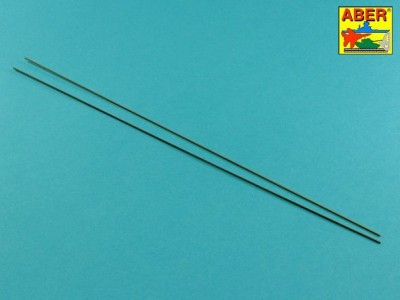 Brass  hexagonal rods 1,0mm length 245mm x2 pcs. - 1