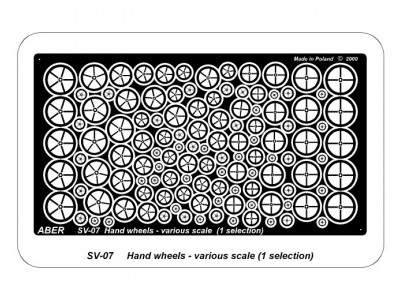 Pokrętła - różne skale (pierwszego rodzaju) - 6