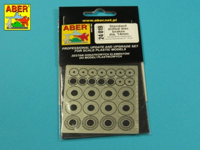 Standard drilled discs brakes dia. 14mm - 4