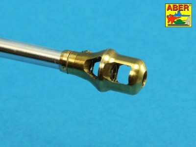 Barrel for German 8,8cm Kw.K 43 (L/71) gun used on Tiger B Porsche turret-late for TAKOM model - 8