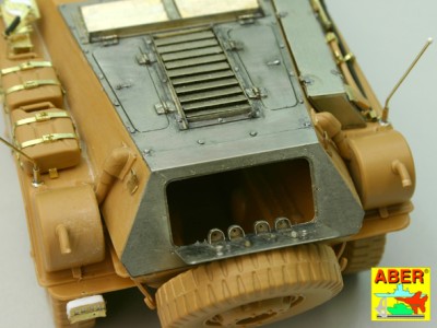 Engine upper deck for heavy armoured Car Sd. Kfz. 234 - 9