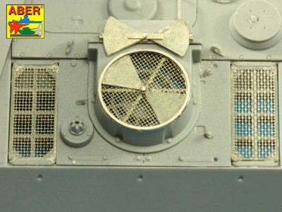 Grilles for Panther, Ausf.G  Jagdpnther, Ausf.G2–late models (Takom) - 10