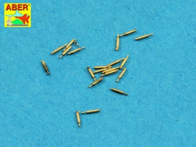 Set of 20 pcs (12,7mm) Vickers Mk.III machine gun barrels for Royal Navy ships - 1