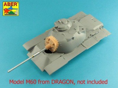 105 mm M-68 tank barrel for U.S. M60 Tank - 7