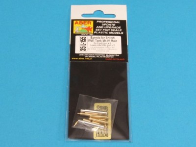 Barrels for British WWI Tank Mark IV – Male - 12