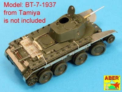 35 258 - Radziecki lekki czołg BT-7 -wersja z 1937--(Tamiya model) - 5