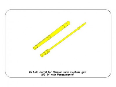 Lufa do niemieckego czołgowego karabinu maszynowego MG34 - 8