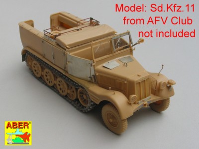 German 3 ton Half-track Sd.Kfz.11 - vol.1 - basic set - 8