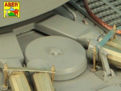 Feifel air cleaners tubes for early Tiger I, Ausf. E - 17