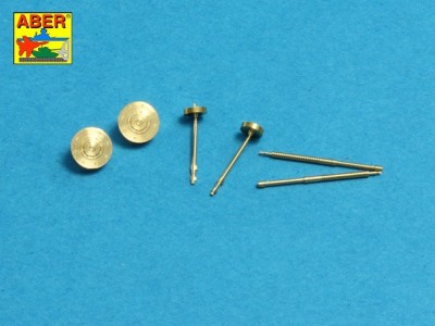 Set of 2 barrels for Soviet tank 7,62mm DT machine gun - 1