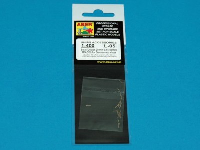 Set of 20 pcs 20mm L/65 barrels MG C/30 for German war ships - 3