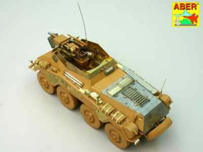 Engine upper deck for heavy armoured Car Sd. Kfz. 234 - 4