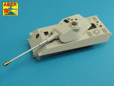 Lufa 8,8cm Kw.K 43/3 L/71 (dwuczęściowa) do czołgu Tiger II  z wieżą Porsche -późny - 3