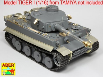 Tiger I, E Tunisia 501 abt.- Tail mud flaps - 8