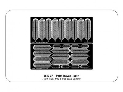 Palm leaves – set 1 - 4