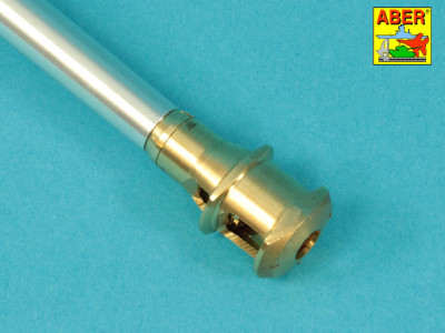 Muzzle brake for 76 mm M1A2 barrel to U.S. Sherman M4A3E8 tank - 8
