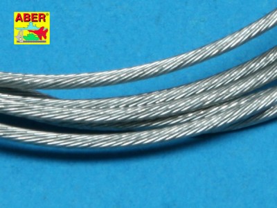 Linka stalowa na liny holownicze ø1,2mm, długość1m - 3