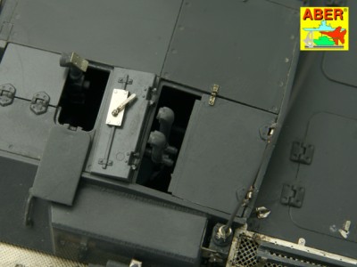 German anti-tank self proppeled gun Sturmgeschütz III, Ausf.B (Sd.Kfz. 142) - vol. 3 - additional set - interior - 5