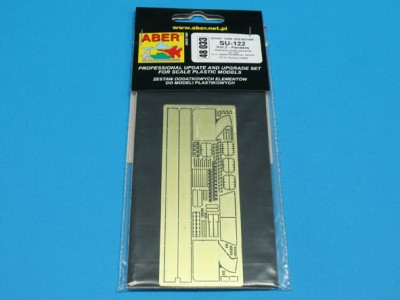 Radziecki niszczyciel czołgów SU-122 - cz. 2 - zestaw dodatkowy - błotniki - 3