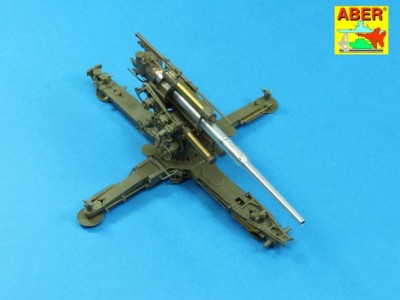 Dwuczęściowa lufa 88mm L/56 do niemieckich dział typu Flak - 5