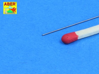 Pręty stalowe fi 0,4mm długość 245mm x 12 szt. - 1