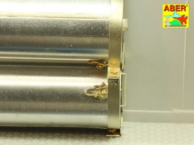 Niemiecki średni czołg Panzer IV H  cz.10 - zestaw dodatkowy - filtry powietrzne - 12