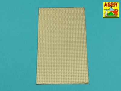 Engrave plate (140 x 77 mm) - modern type  5x5 strips, 1:24/25 scale - 1