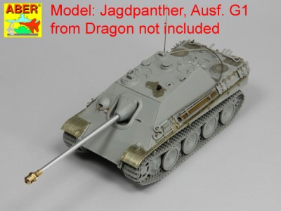 Grilles for german tank destroyer Jagdpanther Ausf.G1 early - 4