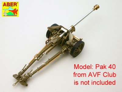 35 162 - Niemiecka armata przeciwpancerna 75 mm PaK 40 (AFV Club model) - 6