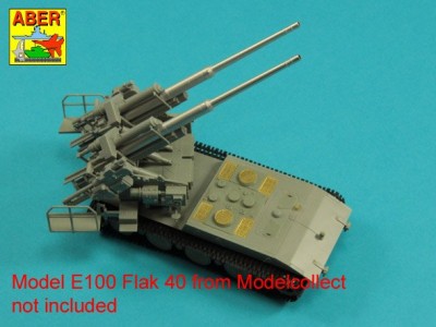 Lufa 128mm do niemieckiego działa przeciw lotniczxego Flak 40 - 12