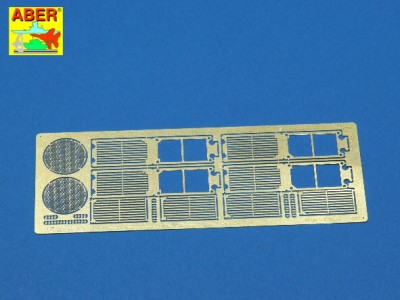 Siatki nadsilnikowe do niemieckiego czołgu E-75 lub E-50 - 1