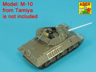 35 151 - Amerykański niszczyciel czołgów M-10 - (Tamiya model) - 4