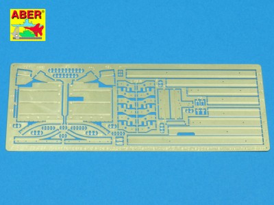 Front fenders and side supports for german tank Panther Ausf.G/F and self-proppeled gun Jagdpanther - 1