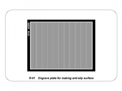 Engrave plate for making anti-slip surfaces - 4