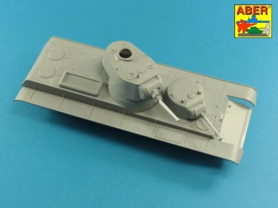 Main Armament for Soviet Heavy Tank SMK  1x76,2mm L-11,  1x45mm M1932,  AFV - Scale 1/48 - 3