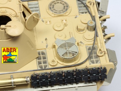 Siatki nadsilnikowe do niemieckiego czołgu Sd.Kfz.171 Panther, Ausf.G późny model - 6