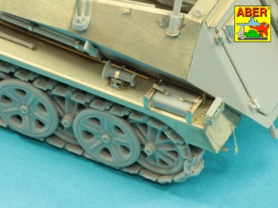 Armoured Personnel Carrier Sd.Kfz. 250 ''Alte'', Sd.Kfz. 252 and Sd.Kfz. 253 - vol.2 - additional set - fenders - 13