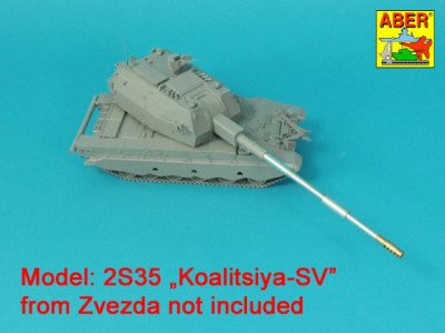 152mm 2A88 Barrel to Russian 2S35-1 Self-propelled Howitzer Koalitsiya-SV - 3