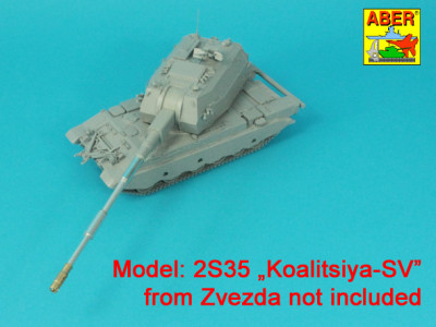 152mm 2A88 Barrel to Russian 2S35-1 Self-propelled Howitzer Koalitsiya-SV - 4