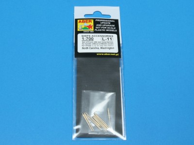 Set of 9 pcs 406 mm long barrels for ships: North Carolina, Washington - 3