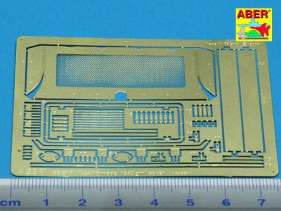 Grille cover for russian tank T-34/76 model 1940 - 2