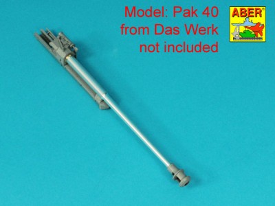 Lufa do armaty p/panc Pak 40 bez hamulca wylotowego - 4