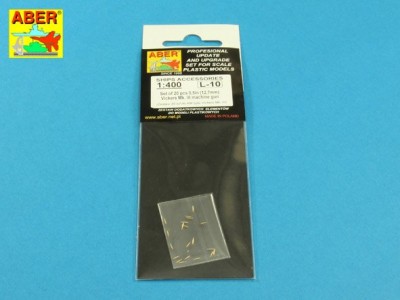 Set of 20 pcs (12,7mm) Vickers Mk.III machine gun barrels for Royal Navy ships - 6