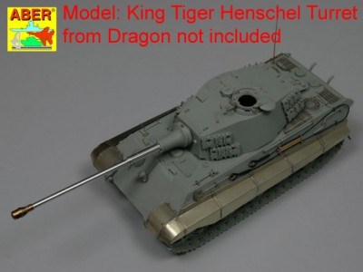 Grilles for german tank Sd.Kfz.182 King Tiger (Henshel Turret) - 4