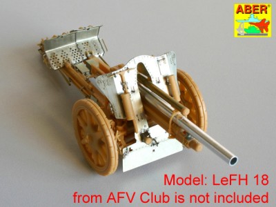 German 105 mm Howitzer LeFH 18 - 6